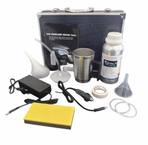 Set za Polimerizaciju Poliranje farova XXL 800g U koferu