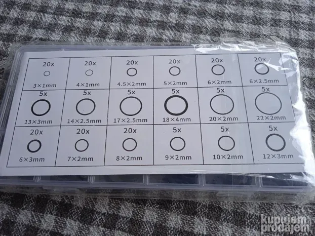 O ring gumice 225 komada