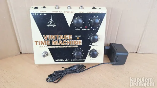 ギター BEHRINGER VINTAGE TIME MACHINE VM1 Behringer Vintage Time Makine VM1 Vintage Analoge Delay/Echo