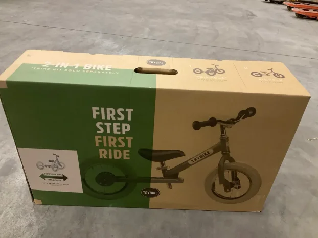 Trybike Balance bike vintage edition red matt