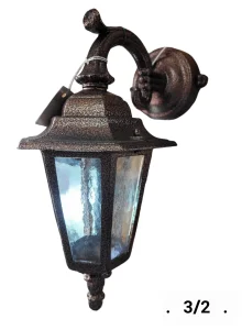Zidna baštenska lampa FENJER 3/2