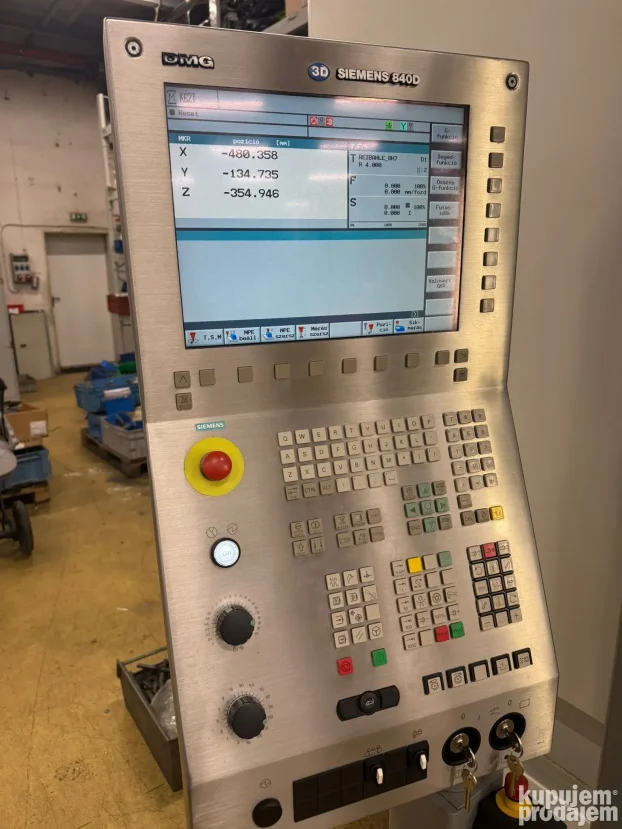 DMC 835 cnc glodalica