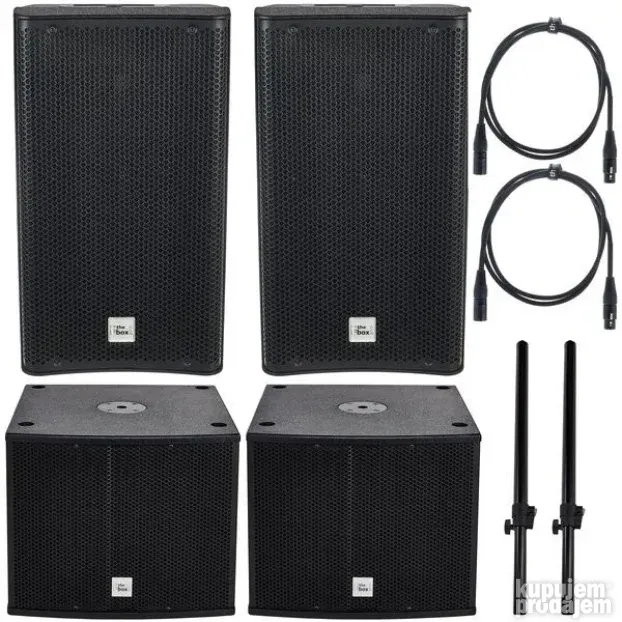 the box pro Achat 112 Sub A & DSP108 Set