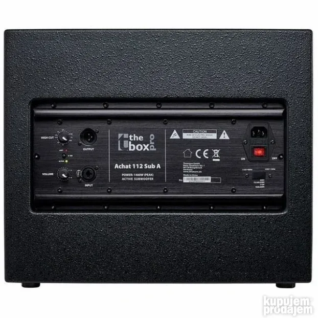 the box pro Achat 112 Sub A & DSP108 Set