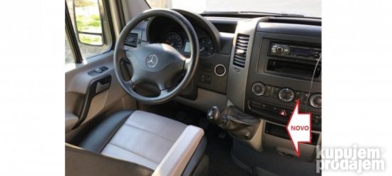 MERCEDES SPRINTER W906 kožica menjača + ram = KOMPLET - NOVO