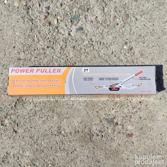 Dizalica potezna na sajlu 2t