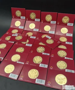 Veliki i mali franc jozef dukat u blisteru