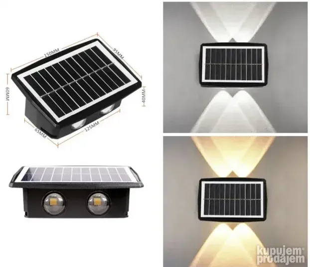 zidna lampa solarna lampa za zid kucna solarna lampa ukrasna