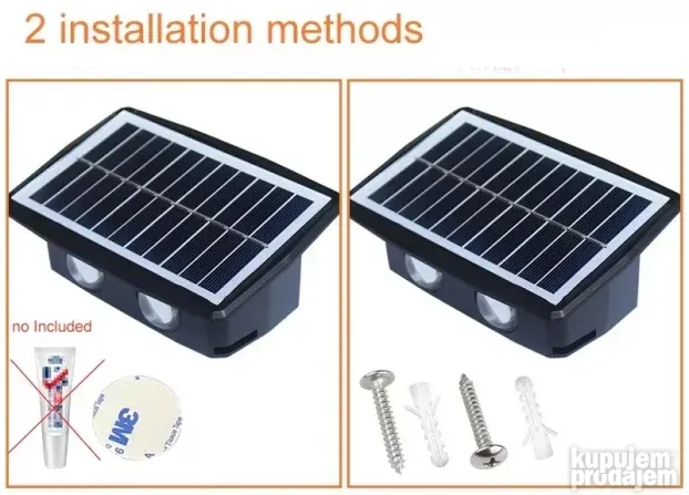 zidna lampa solarna lampa za zid kucna solarna lampa ukrasna