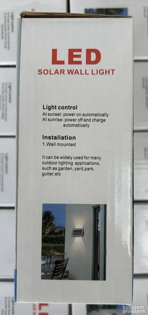 zidna lampa solarna lampa za zid kucna solarna lampa ukrasna