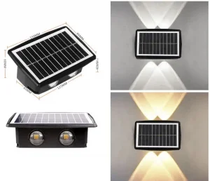 zidna lampa solarna lampa za zid kucna solarna lampa ukrasna