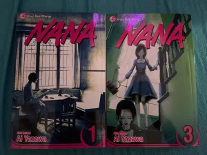 Nana manga na engleskom vol. 1,3