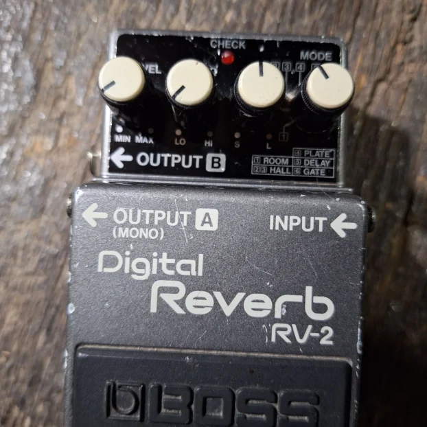 Vintage 1988's Boss RV-2 Digital Reverb Japan - ZAMENA