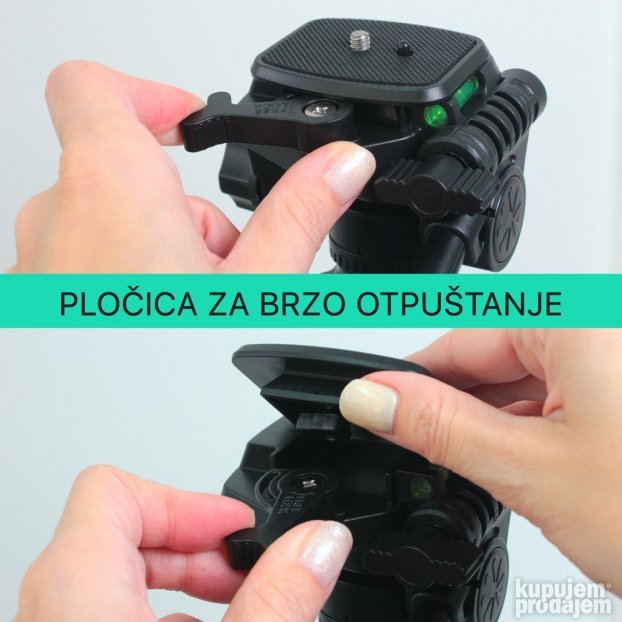 Stalak za mobilni telefon / fotoaparat Tripod SAB234 - extra