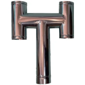 Nastavak - H kapa za dimnjak 120mm INOX