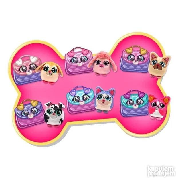 Glam buddies torbica sa kucom iznenađenja