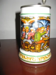 Oslikana krigla 4019
