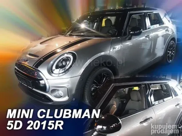 Bočni vetrobrani Team HEKO MINI CLUBMAN (2015+) - Sva 4