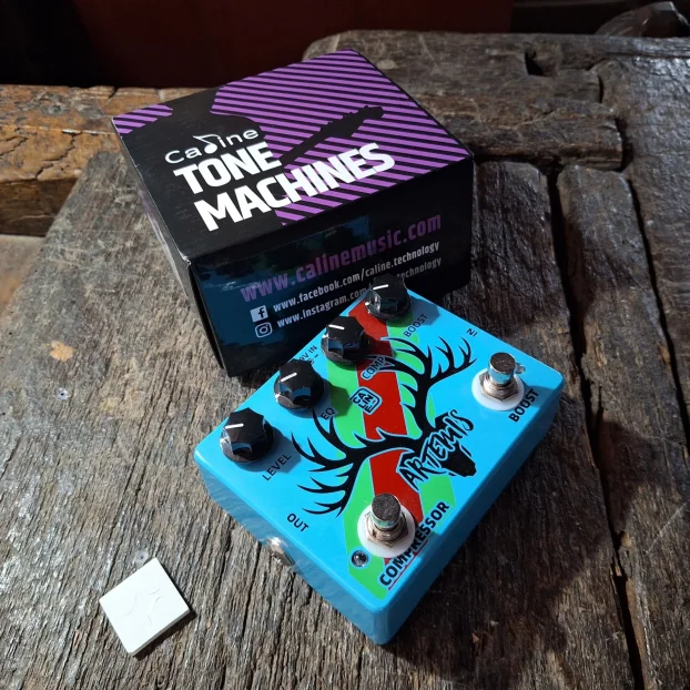 Pedal De Efectos Caline Dcp-10 Stella Bass Compressor Eq Dua | Cuotas Sin Interés