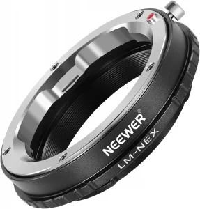 NEEWER Lens Mount Adapter Manual Focus Ring Compatible with