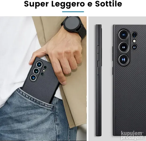 Tanka i elegantna magnetna futrola za Samsung Gal S 24 ultra