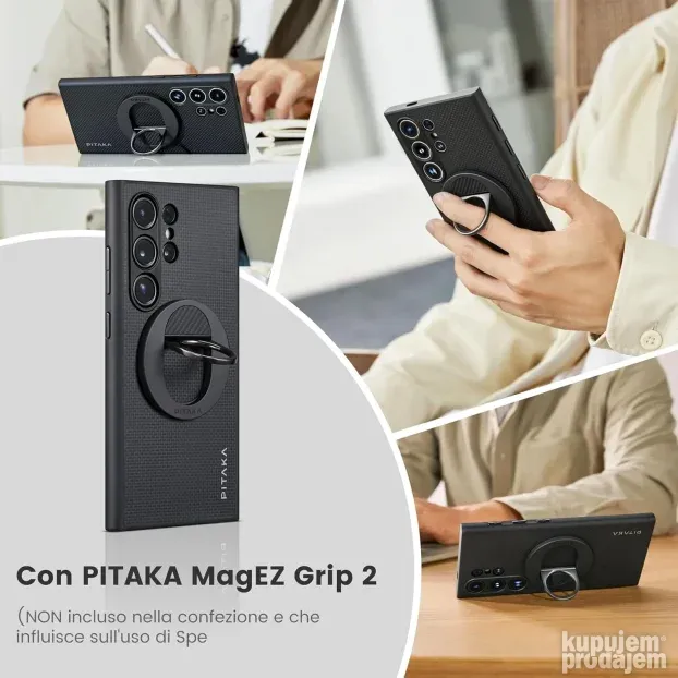 Tanka i elegantna magnetna futrola za Samsung Gal S 24 ultra
