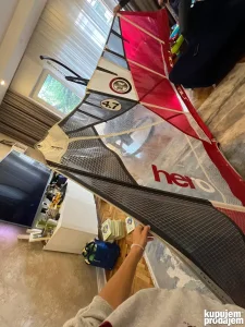 North Sails jedra za windsurfing hero 4.2, hero 4.7 (2 komm)