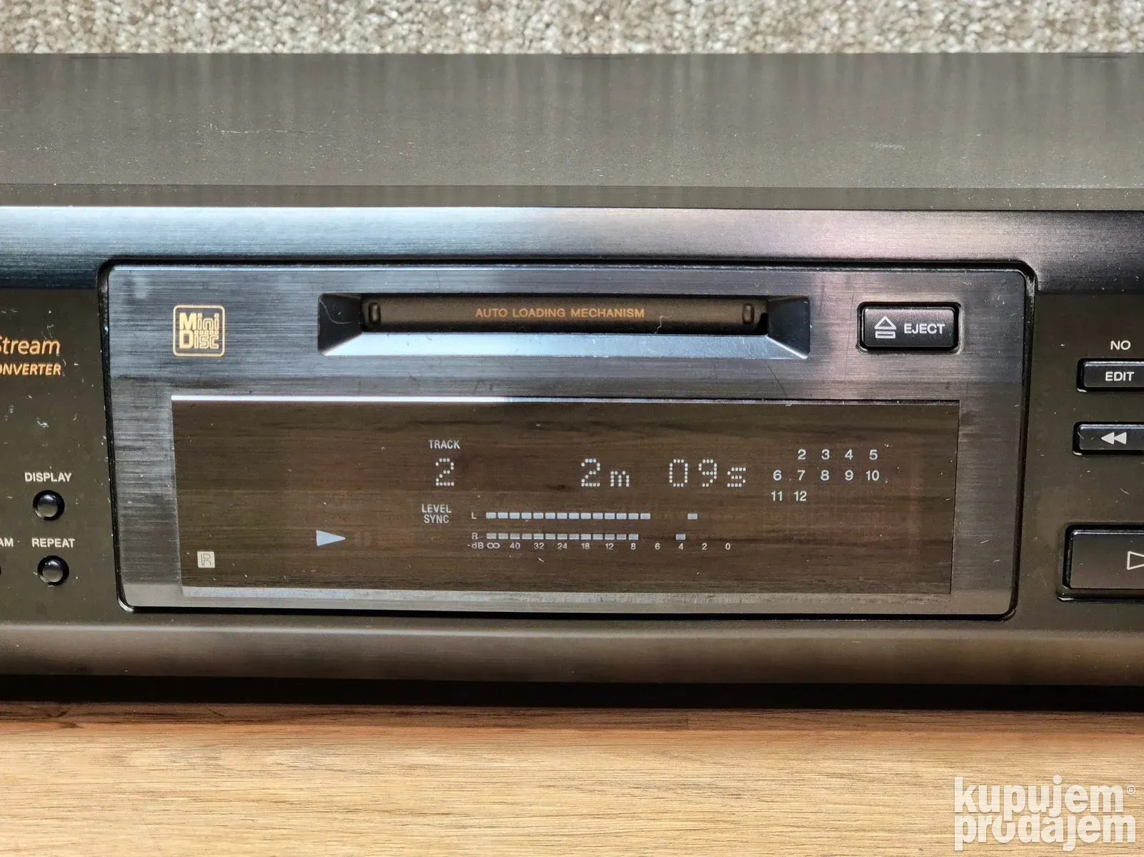Platine MD MiniDisc Sony MDS-JE700 – Révisée – Garantie 1 An