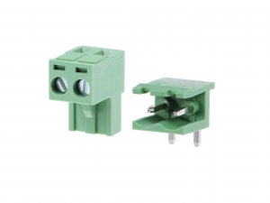 HT508K Terminal blok 2-pin 5.08mm set (kabl+print)