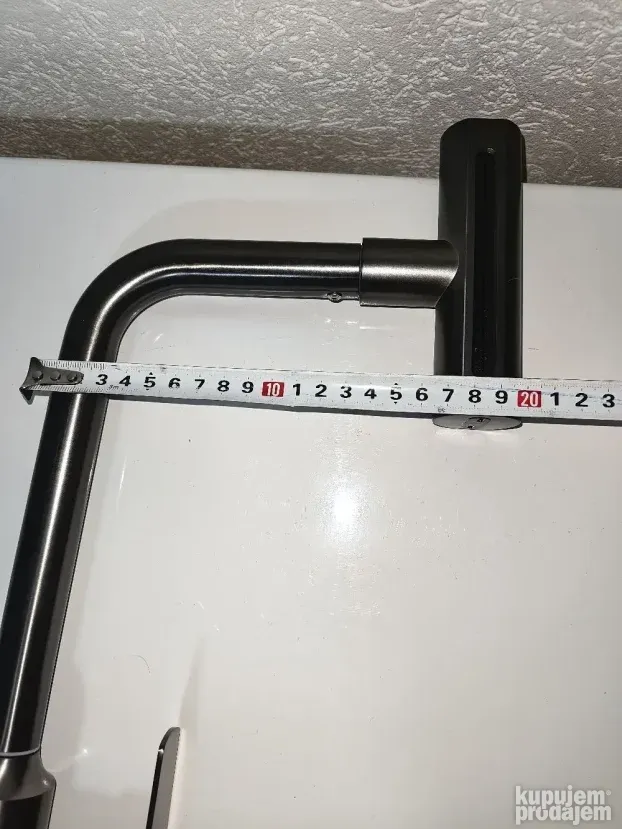 Dubeća slavina Tamno SIVA Rog Novo