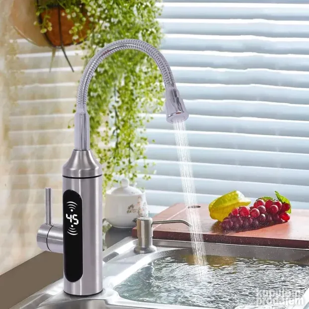 Delimano Slavina sa grejacem cesma protocni bojler Inox flex