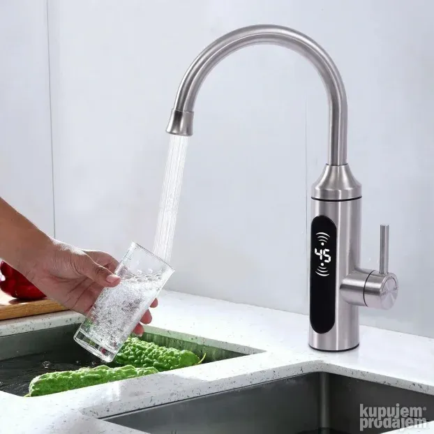 Delimano Slavina sa grejacem cesma protocni bojler Inox flex