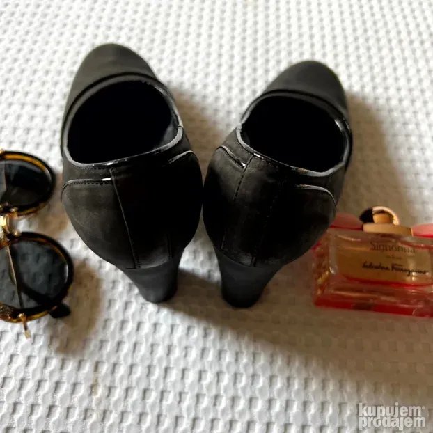 TOD'S ORIGINAL zenske crne stikle cipele 37 TODS