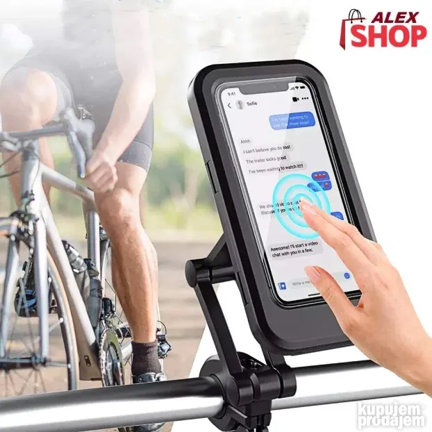 Vodootporni drzač za telefon za bicikl motore i kolica