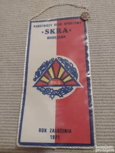 RKS skra warszawa + znacka