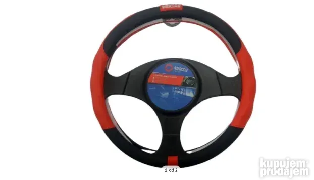 Obloga volana SPARCO crno crvena
