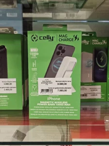 Celly MagSafe Power Bank 10000mAh Stand ppstolje