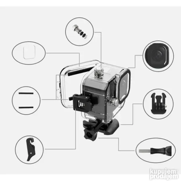 Vodootporno kuciste za Gopro 11 Mini