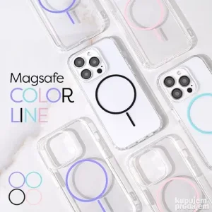 Maska Magsafe Color Line za iPhone 13 Pro 6.1 roze