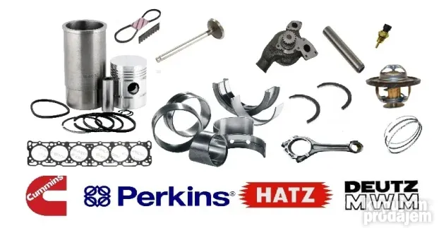 Delovi za VM motore, Cummins, Perkins, Hatz, Hanomag, MWM