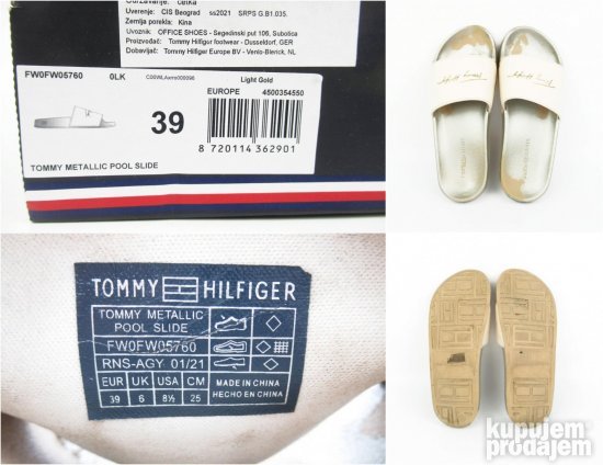 Tommy Hilfiger papuče  N799