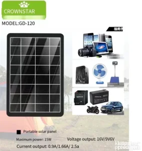 Solarni panel punjac 15w Solarni punjac