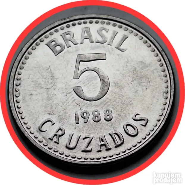 5 Cruzados 1988 Brazil