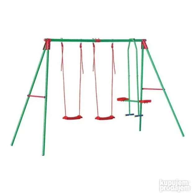 Ljuljaska klackalica 3u1 sa 3 elementa za igranje