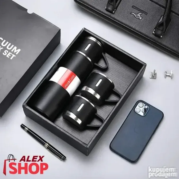 Set vakumski termos i šolje u lux pakovanju