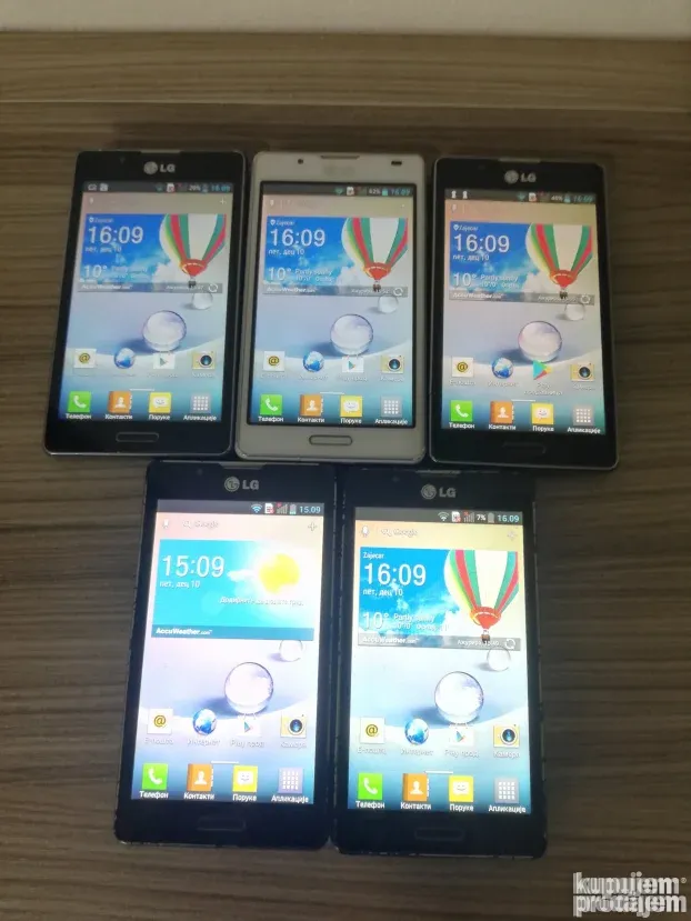 LG Optimus L7 P710  , sim-free , srpski +  P700