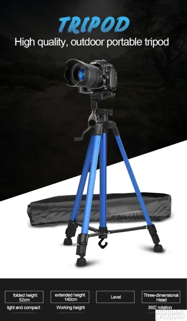 Tripod Pro 140cm GARANCIJA