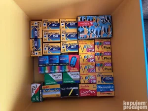 Kodak Fujifilm Agfa film za analogni fotoaparat filmovi