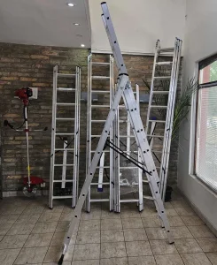 Trodelne aluminijumske merdevine