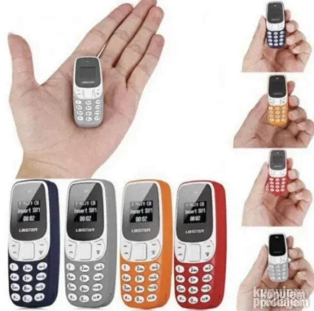 Mini Nokia-Najmanji telefon-Nokia mini-Mini Nokia roze boja